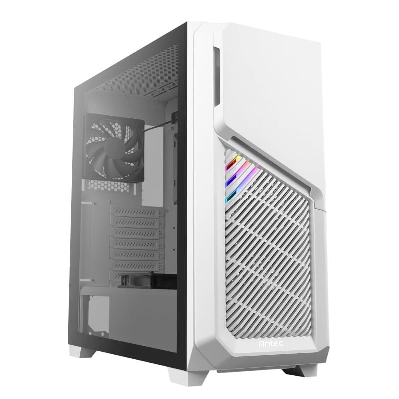 Antec DP502 ATX | Micro-ATX | ITX ARGB Mid-Tower Gaming Chassis – White