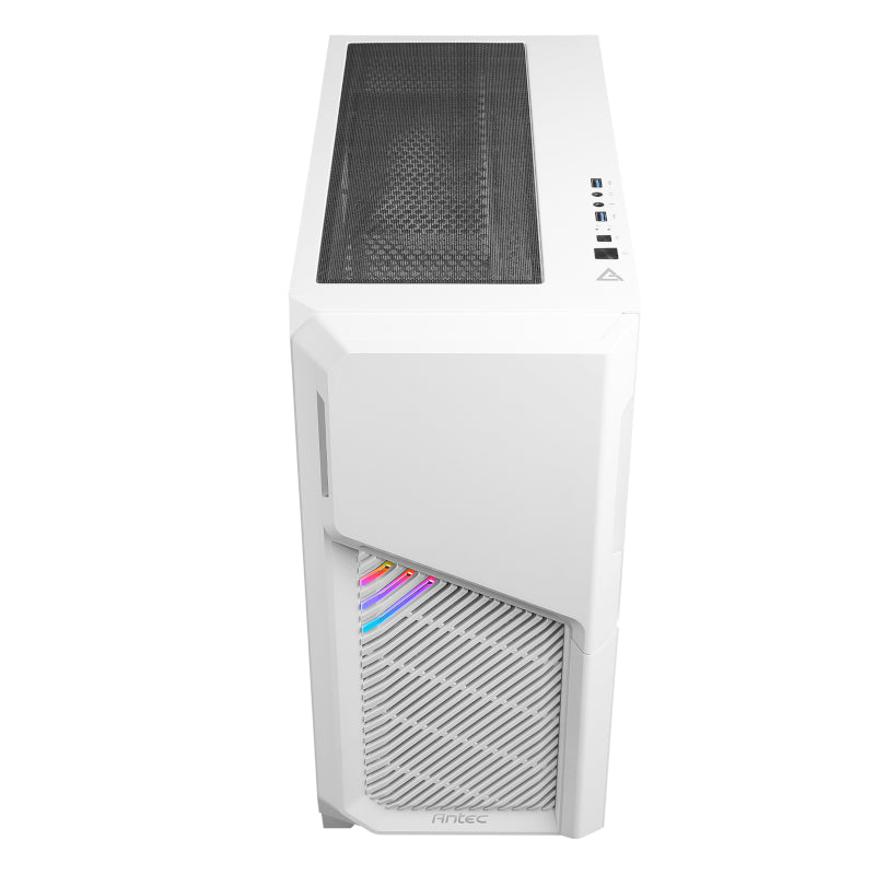 Antec DP502 ATX | Micro-ATX | ITX ARGB Mid-Tower Gaming Chassis – White