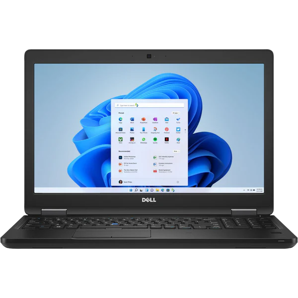 Dell Precision 3530 i7 8TH GEN Intel i7-8th Gen | 8GB RAM | 256GB SSD Quadro p600 4gig GPU Windows 11 Pro - Refurbished
