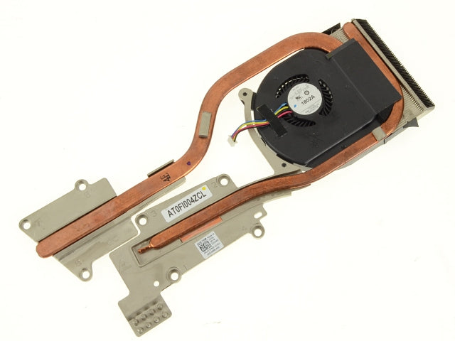 Dell Latitude E6520 CPU FAN and Heatsink Assembly For Discrete Nvidia - J12WD
