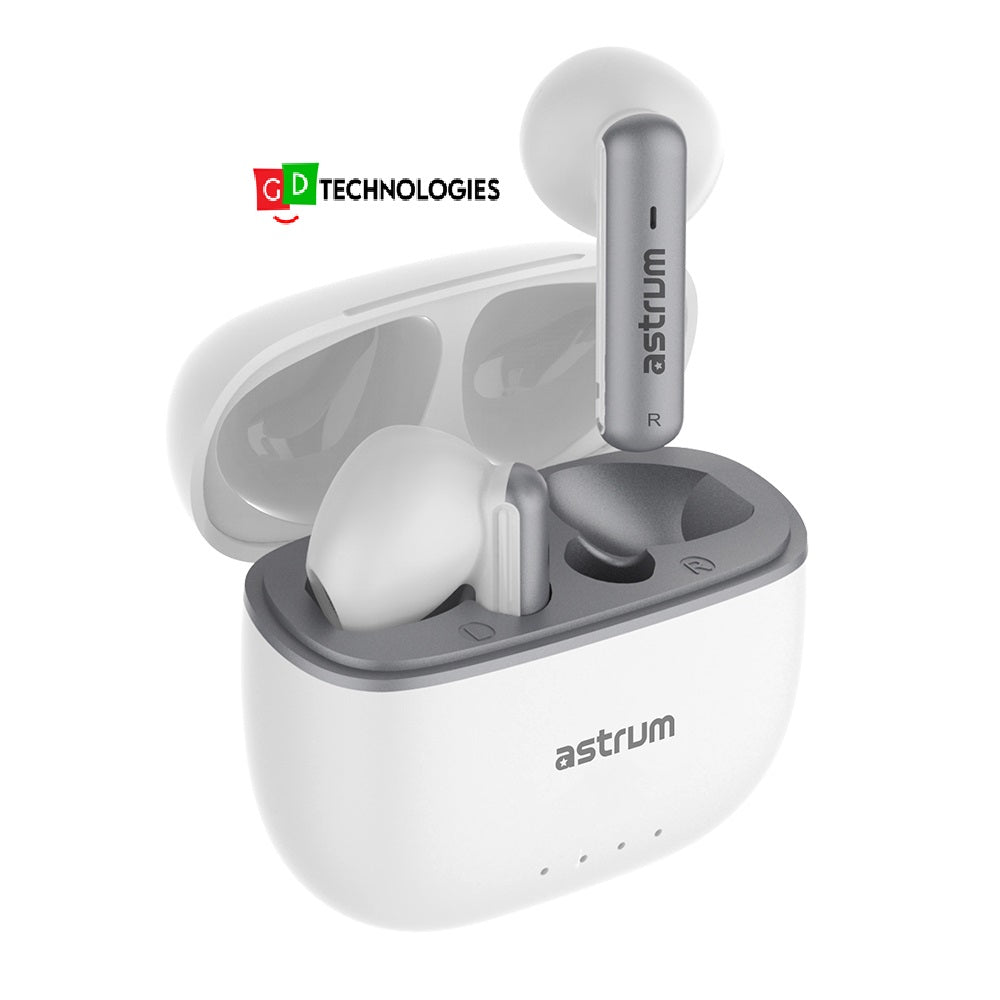 TWS BT5.1 ENC CASE AUTO PAIR WHITE