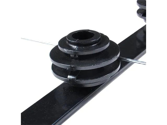 5 WIRE BLACK STRAIGHT FLATBAR