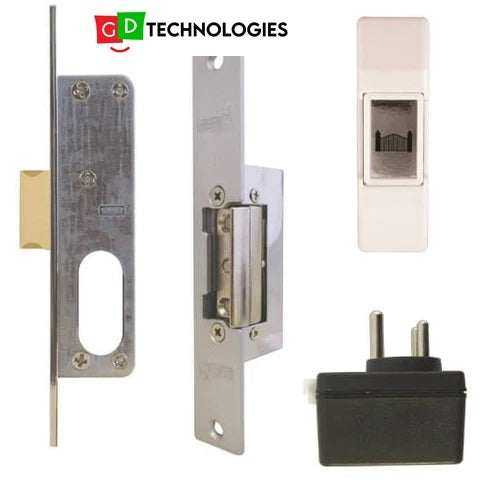 ELECTRIC STRIKE - KIT 15MM A/C