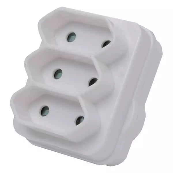 Ellies 3-Way Euro Adaptor