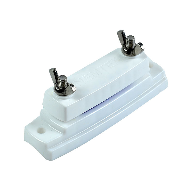 End and Corner Post Tape Insulator White