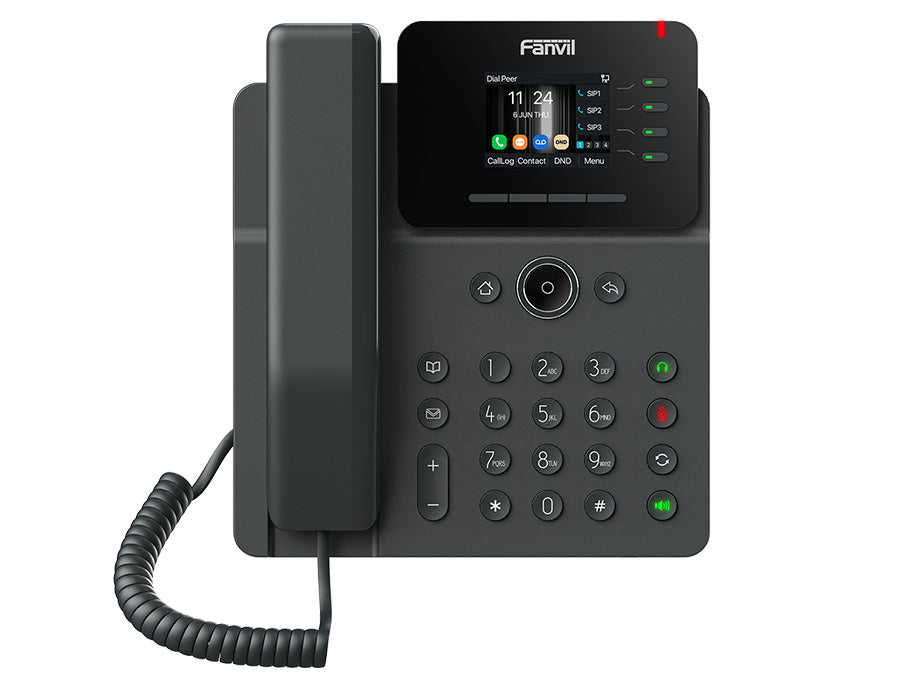 Fanvil 4SIP Colour Screen PoE WiFi 6 VoIP Phone | V61W