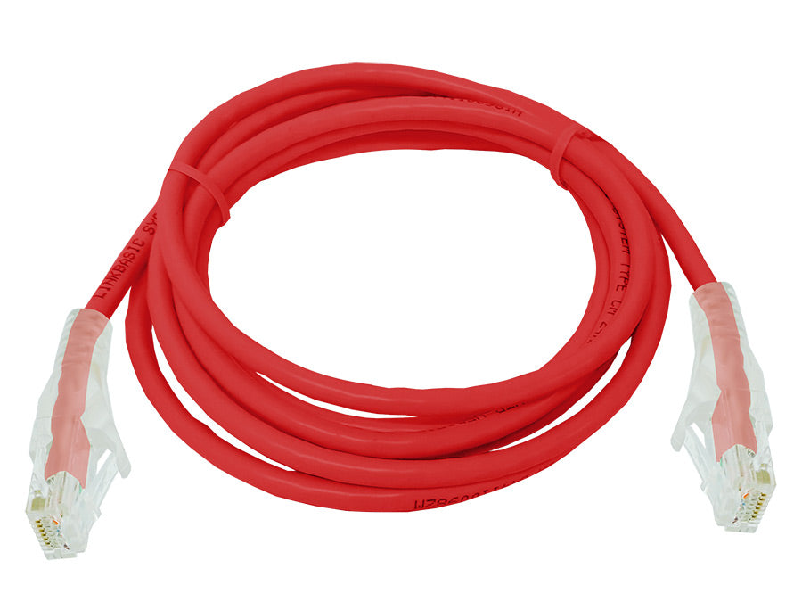 Linkbasic 2 Metre UTP Cat6 Flylead Red