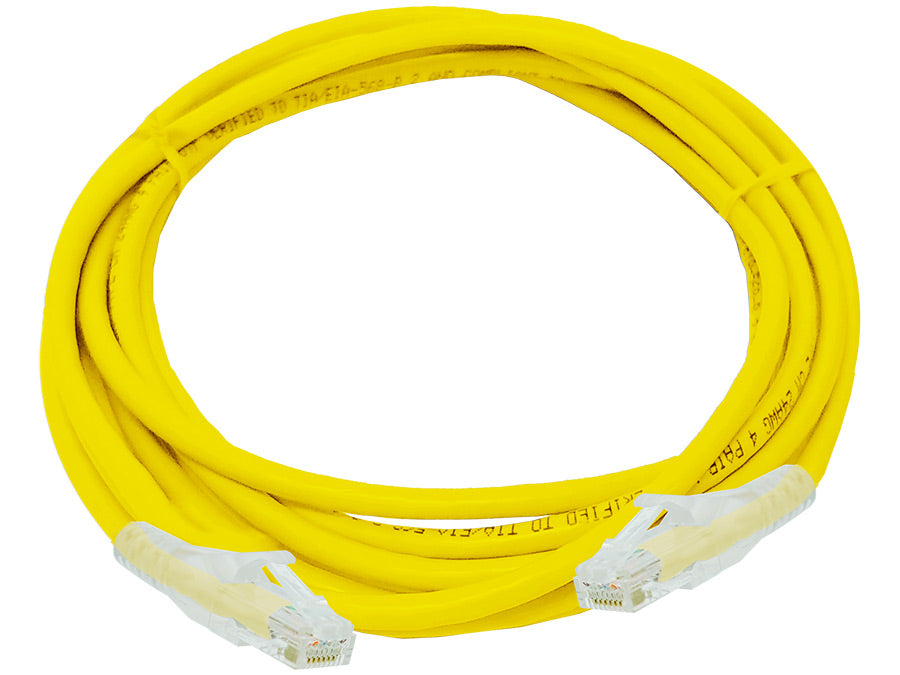 Linkbasic 3 Metre UTP Cat6 Flylead Yellow