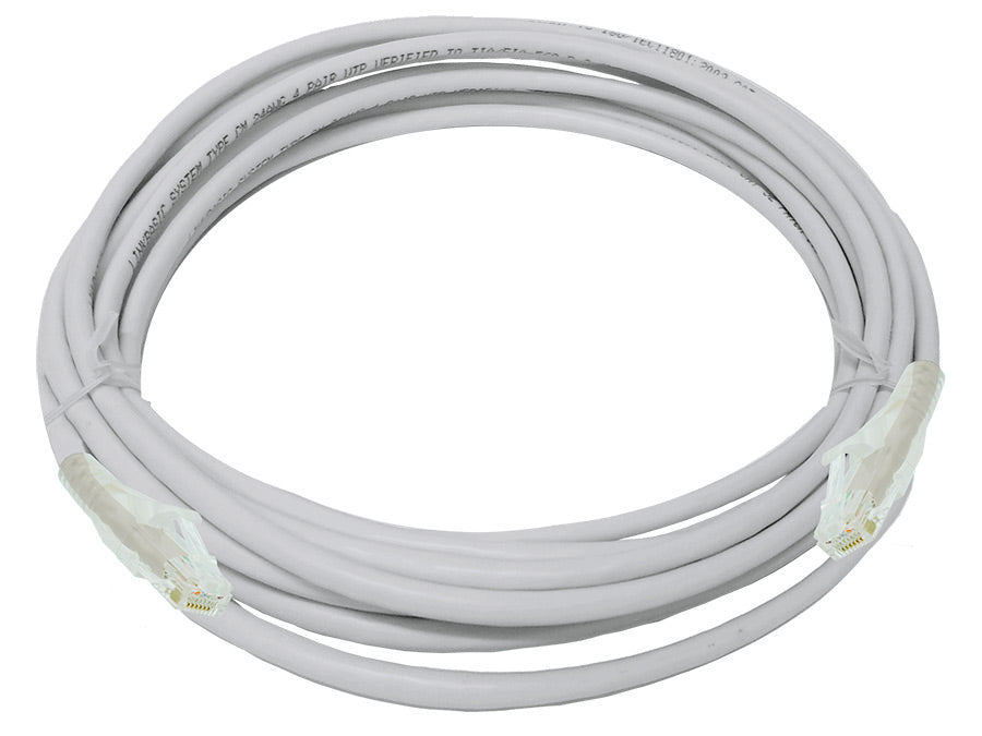 Linkbasic 5 Metre UTP Cat6a Flylead Grey