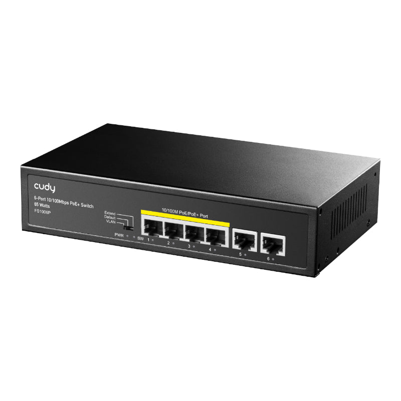 Cudy 6-Port Ethernet Unmanaged Switch - 4 Ports POE – image 2