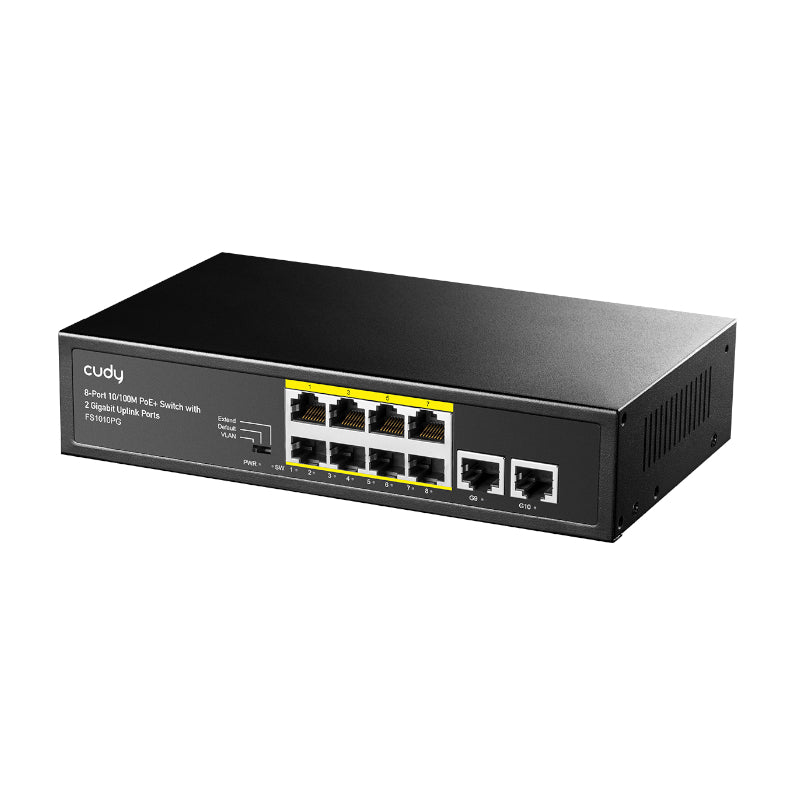 Cudy 10-Port Unmanaged PoE+ Switch – image 2