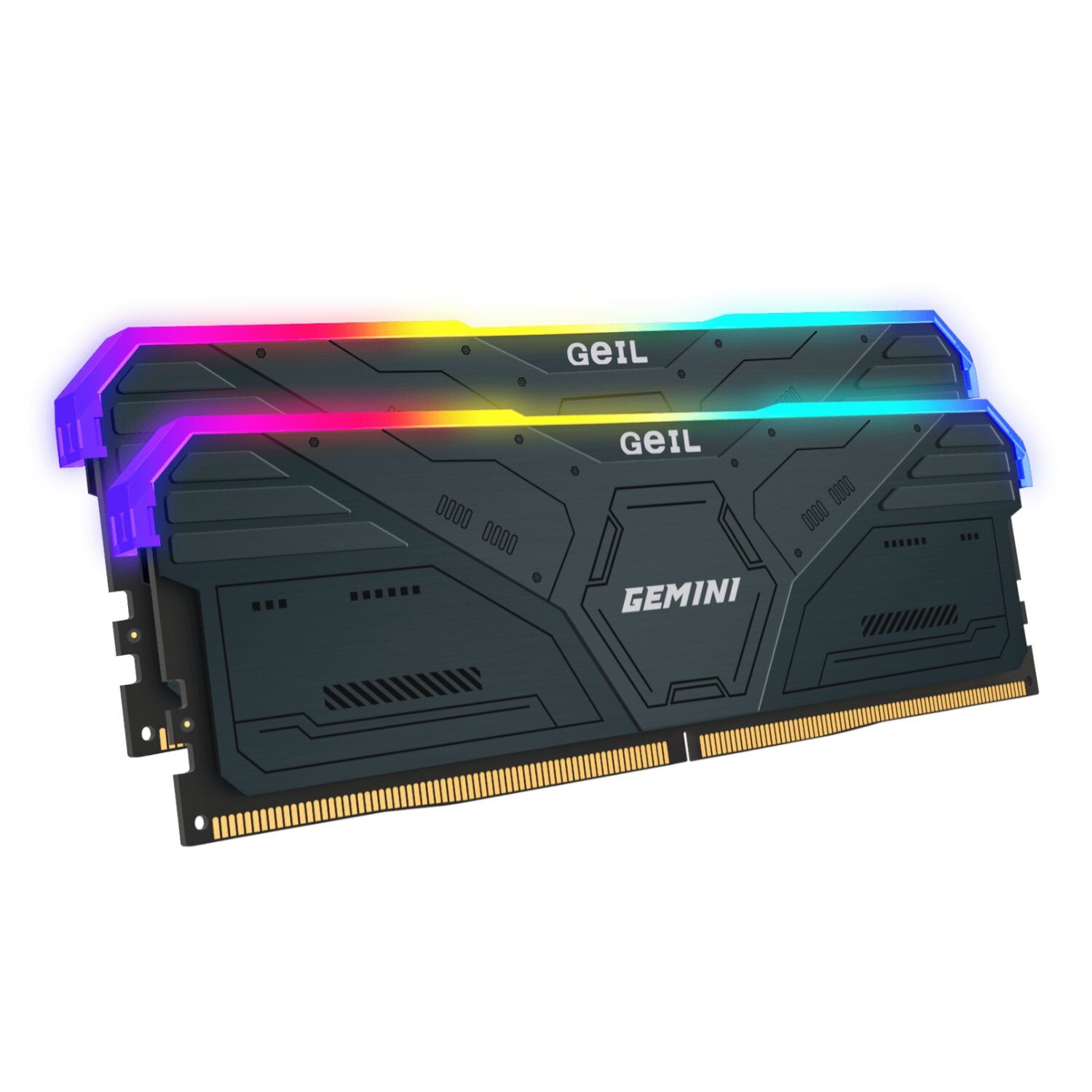 GeIL Gemini RGB 32GB DDR5 6000MHz Desktop Gaming Memory Kit (2 x 16GB) – Grey – image 2