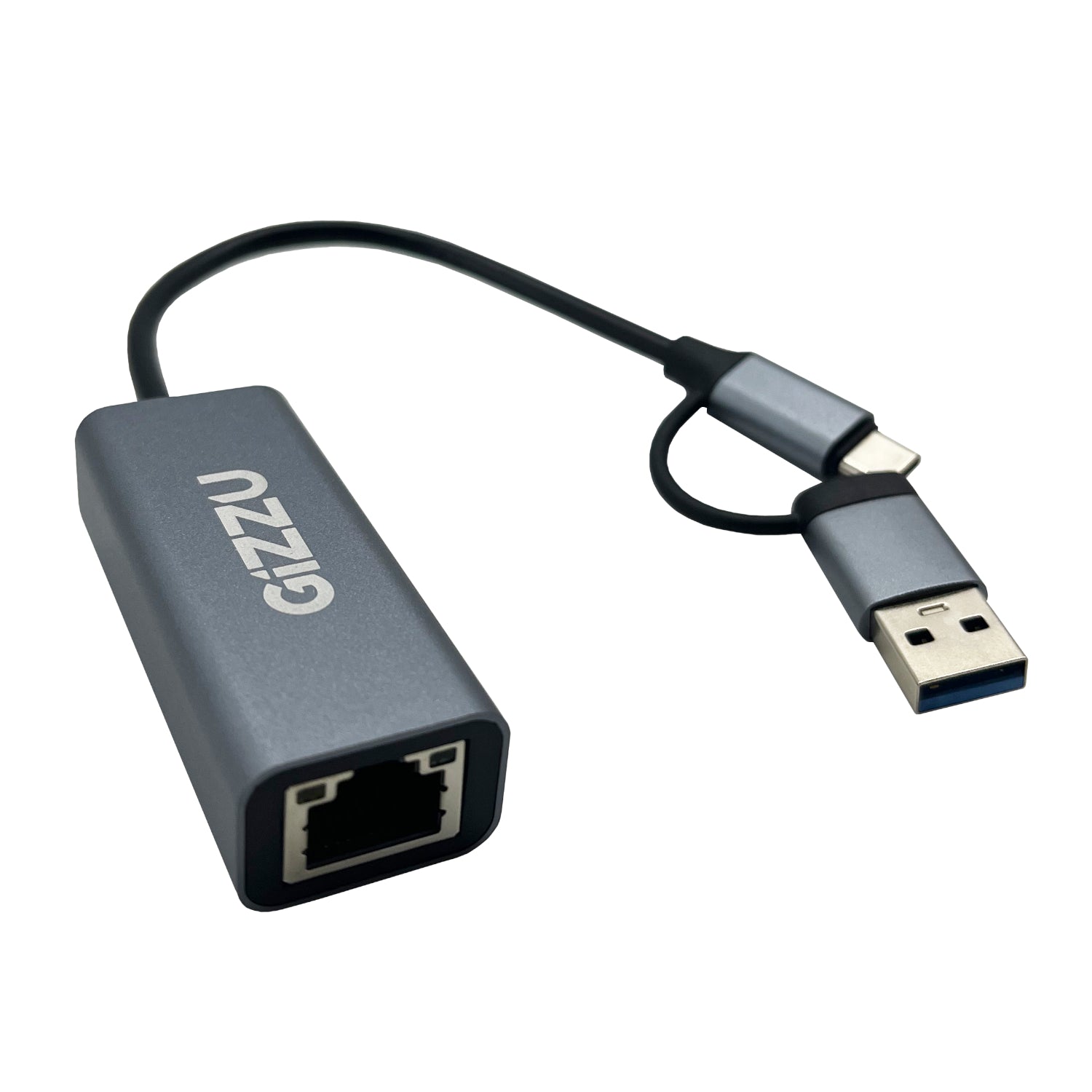Gizzu High Speed Type-C/A to Gigabit Adapter Poly – image 2