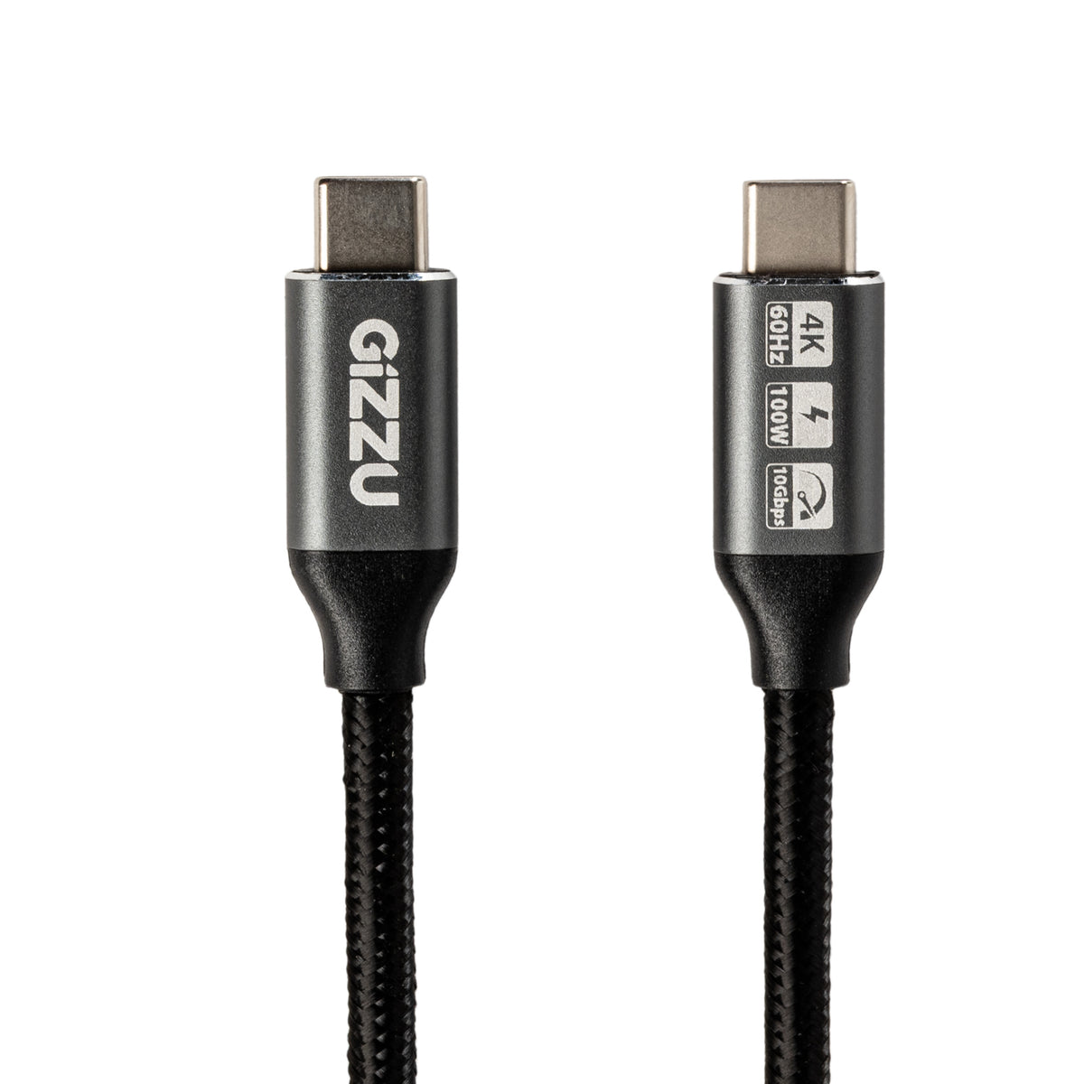 GIZZU 100W 10Gbps Type-C 2m Cable – image 2