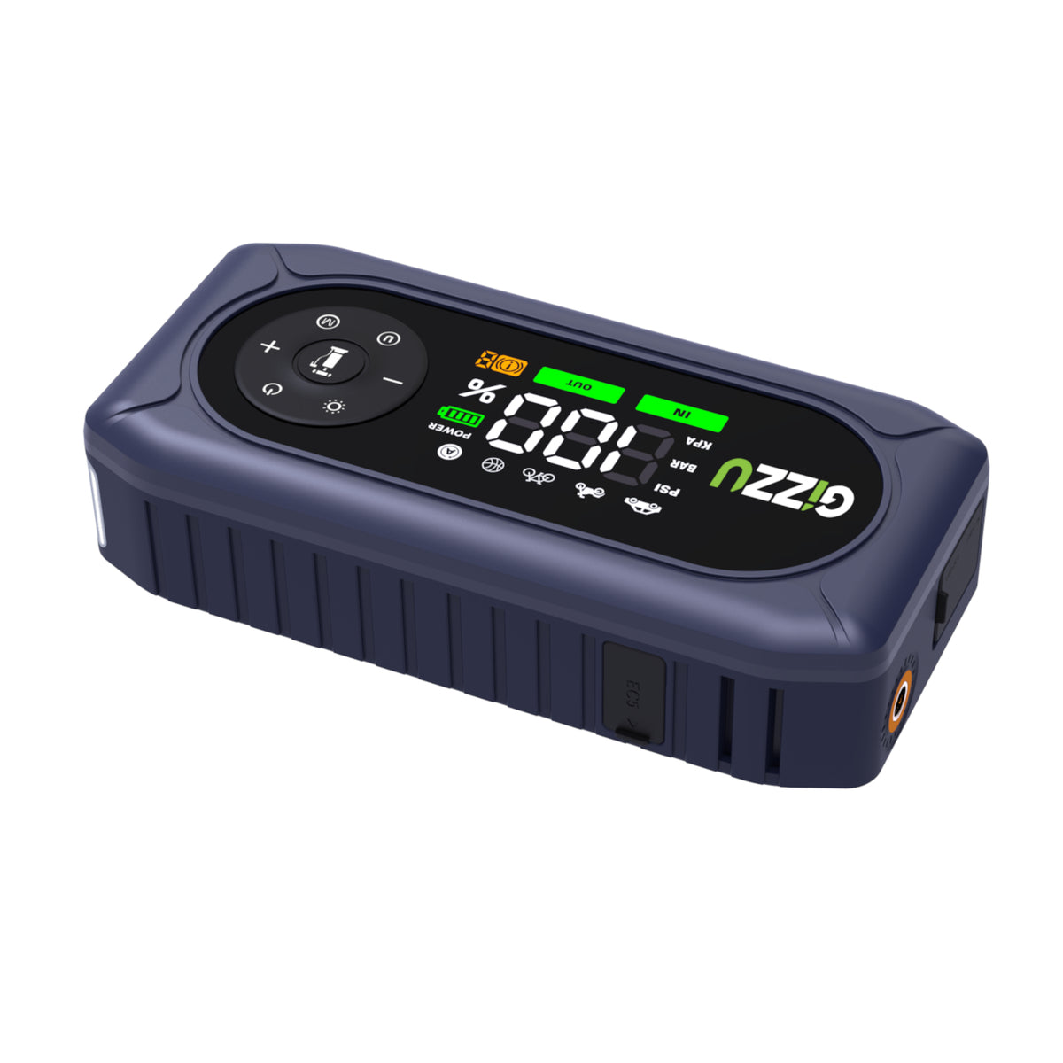 Gizzu 4-in-1 Jump Starter and Air Compressor – image 4