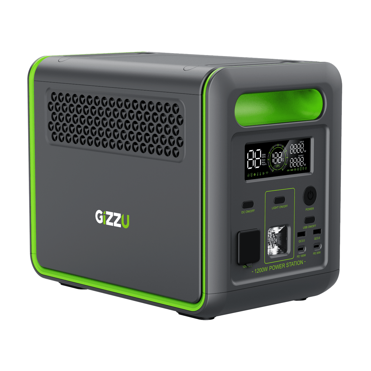 Gizzu HERO MAX 1024WH/1000W UPS Power Station With App – image 2