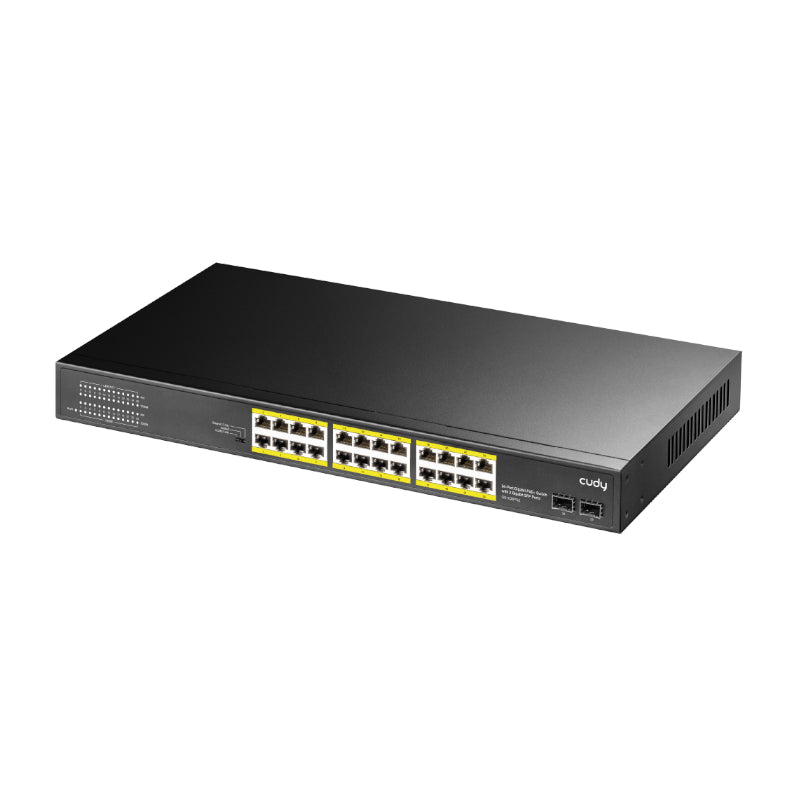 Cudy 24-Port Gigabit PoE+ Unmanaged Switch – image 2