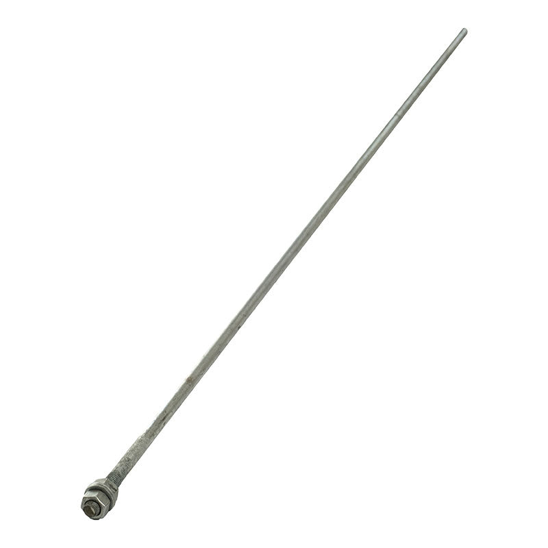 Earth Spike - HDG - 1m (nut/washer)