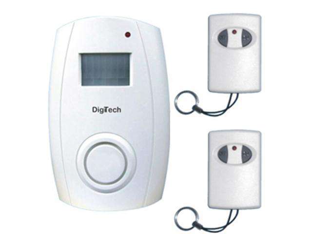 Wireless Motion Detector System with 1 IR Sensor and 2 Remotes
