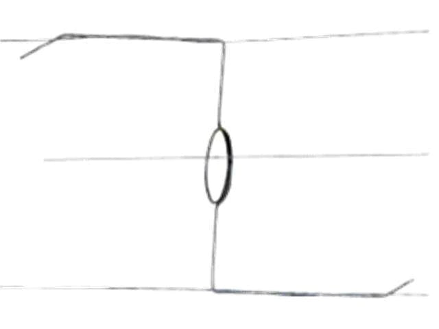 ree standing In-Line Loop Heavy Galvanized Hardened Steel