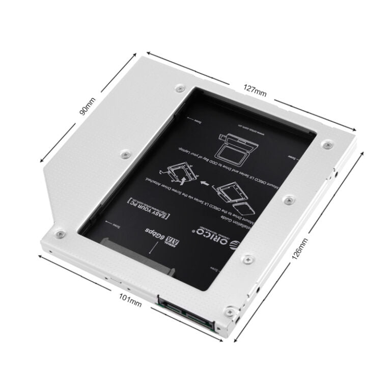 ORICO 7 and 9.5mm Optical to 2.5″ Caddy
