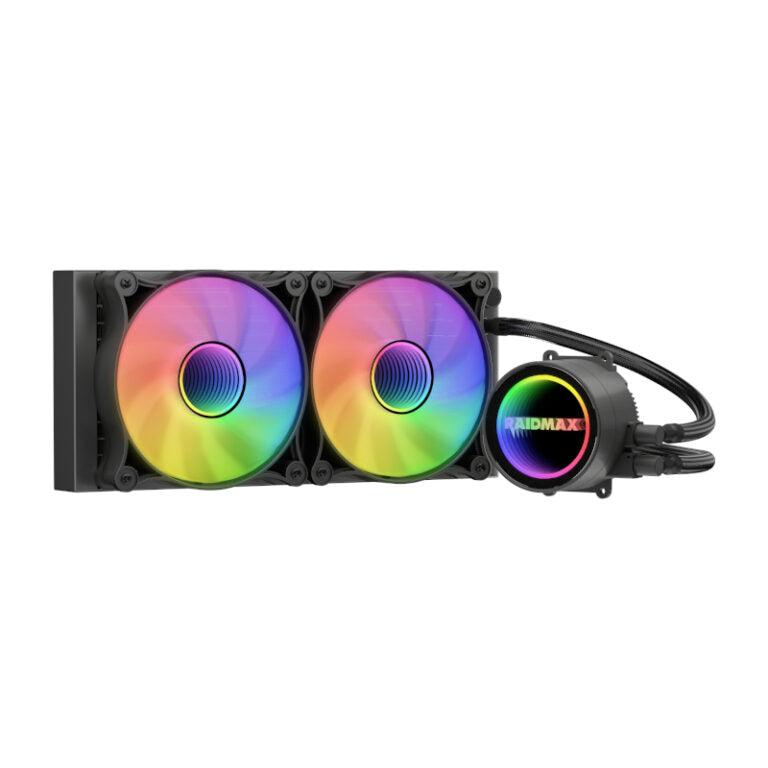 Raidmax Infinita 240mm ARGB Liquid CPU Cooler – Black