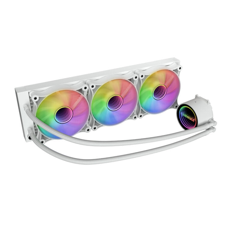 Raidmax Infinita 360mm ARGB Liquid CPU Cooler – White