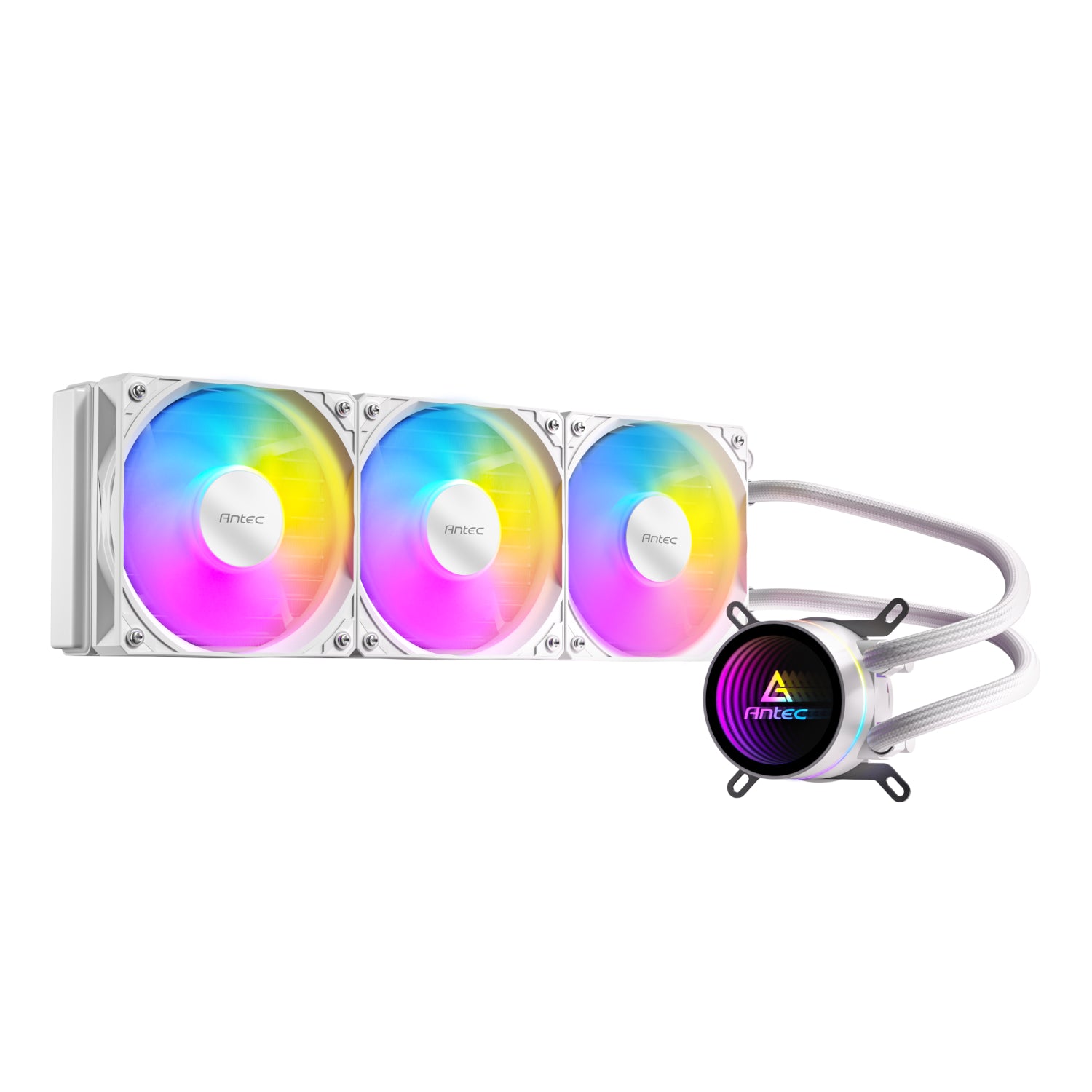 Antec Luna 360 ARGB CPU Liquid Cooler - White – image 2