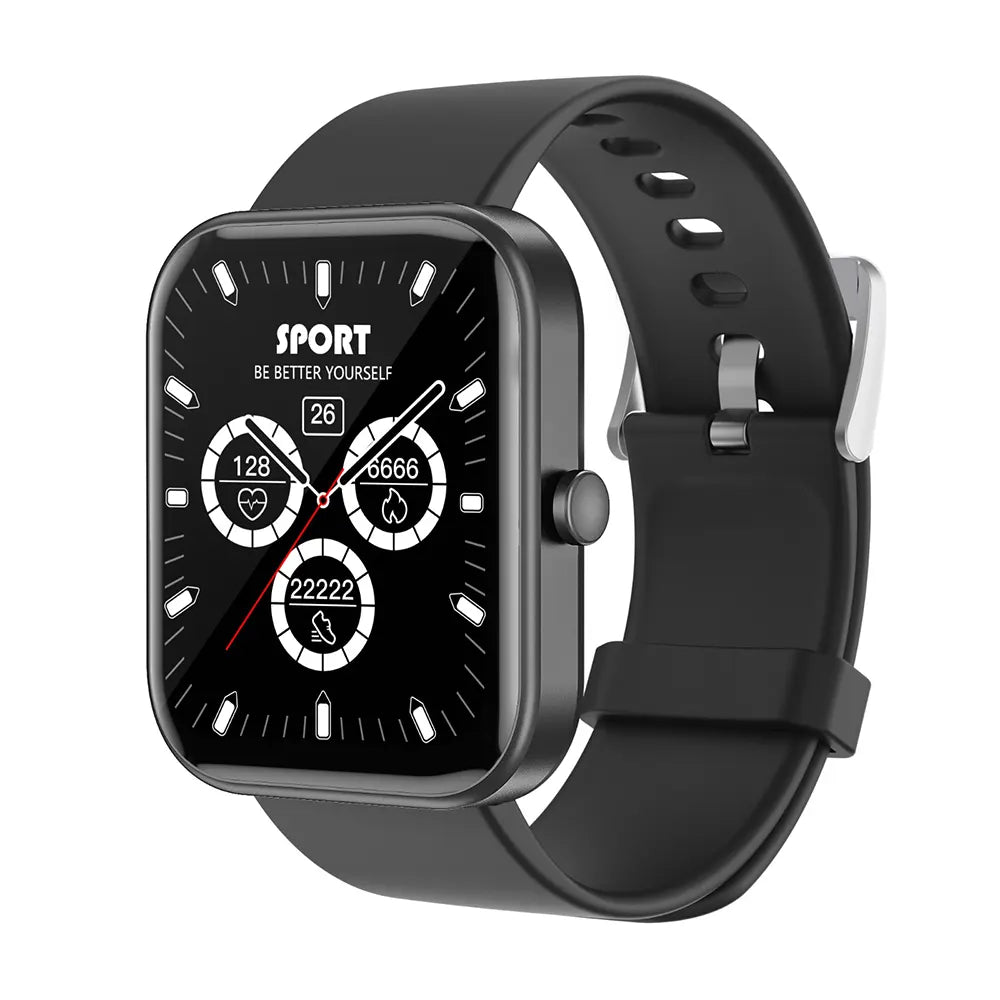 Wireless Bluetooth Sports Smart Watch Black