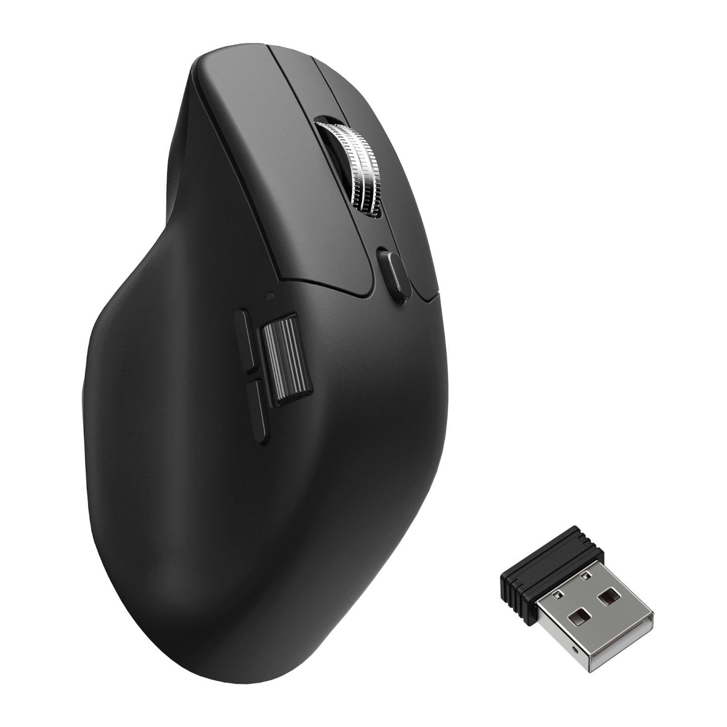 Keychron M6 30000 DPI Wireless Silent Mouse - Black (BT/2.4GHz/Wired) – image 2