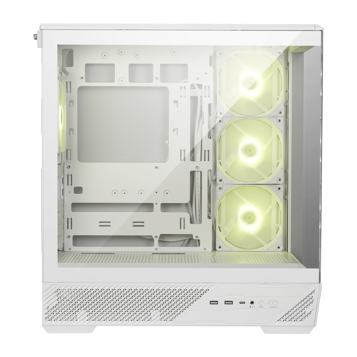 MSI MAG PANO 130R PZ ATX Gaming Chassis - White – image 6