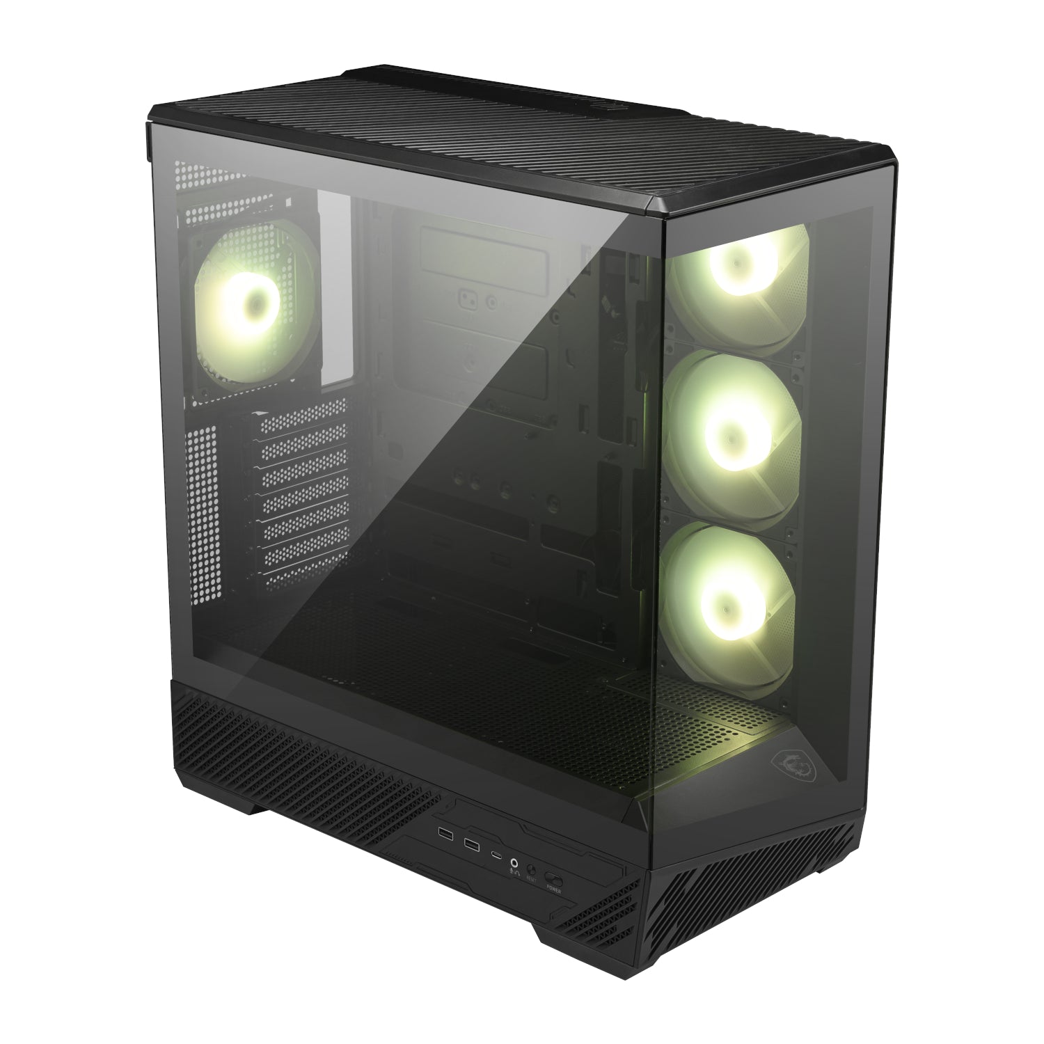 MSI MAG PANO 130R PZ ATX Gaming Chassis - Black – image 4
