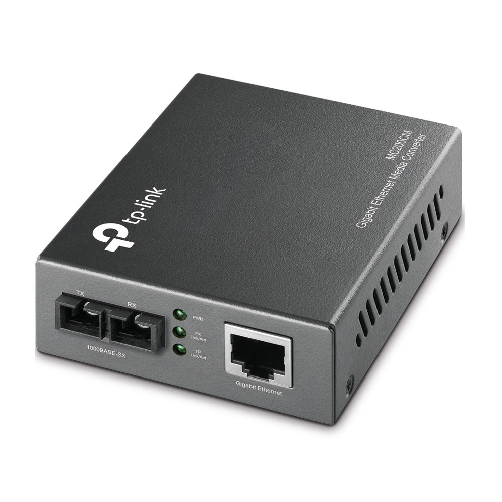 TP-LINK GIGABIT RJ45 TO MULTI-MODE SC FIBRE