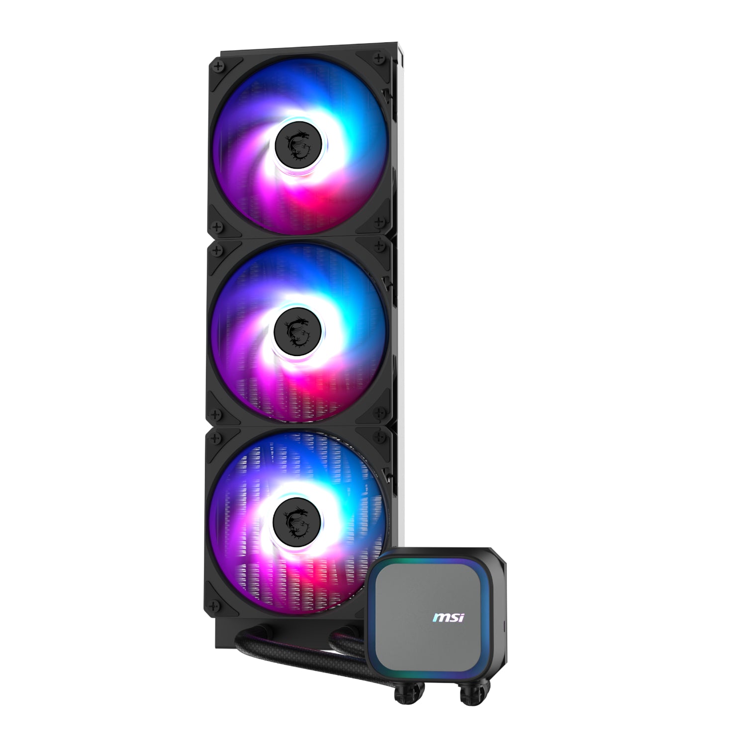 MSI MAG Coreliquid A13 360 AIO Liquid CPU Cooler - Black – image 2
