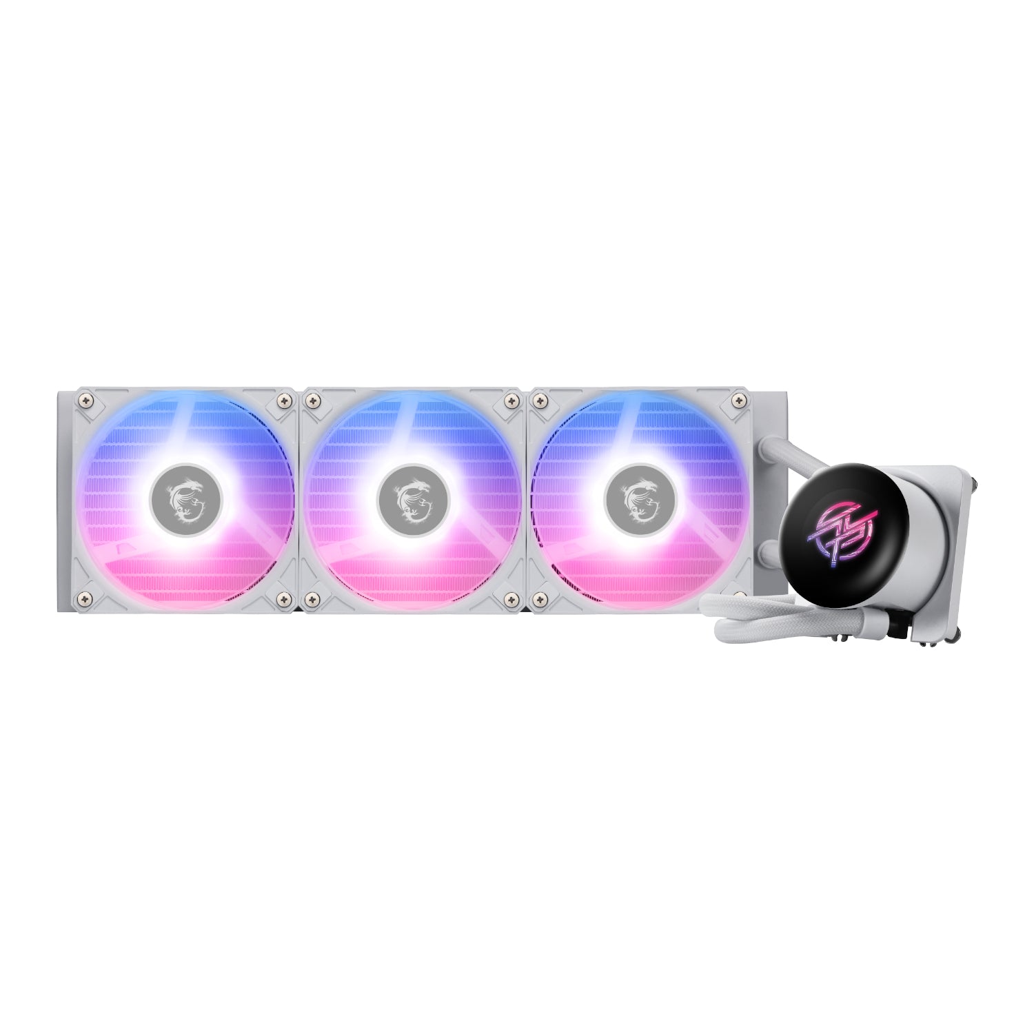 MSI MPG Coreliquid P13 360 AIO Liquid CPU Cooler - White – image 2