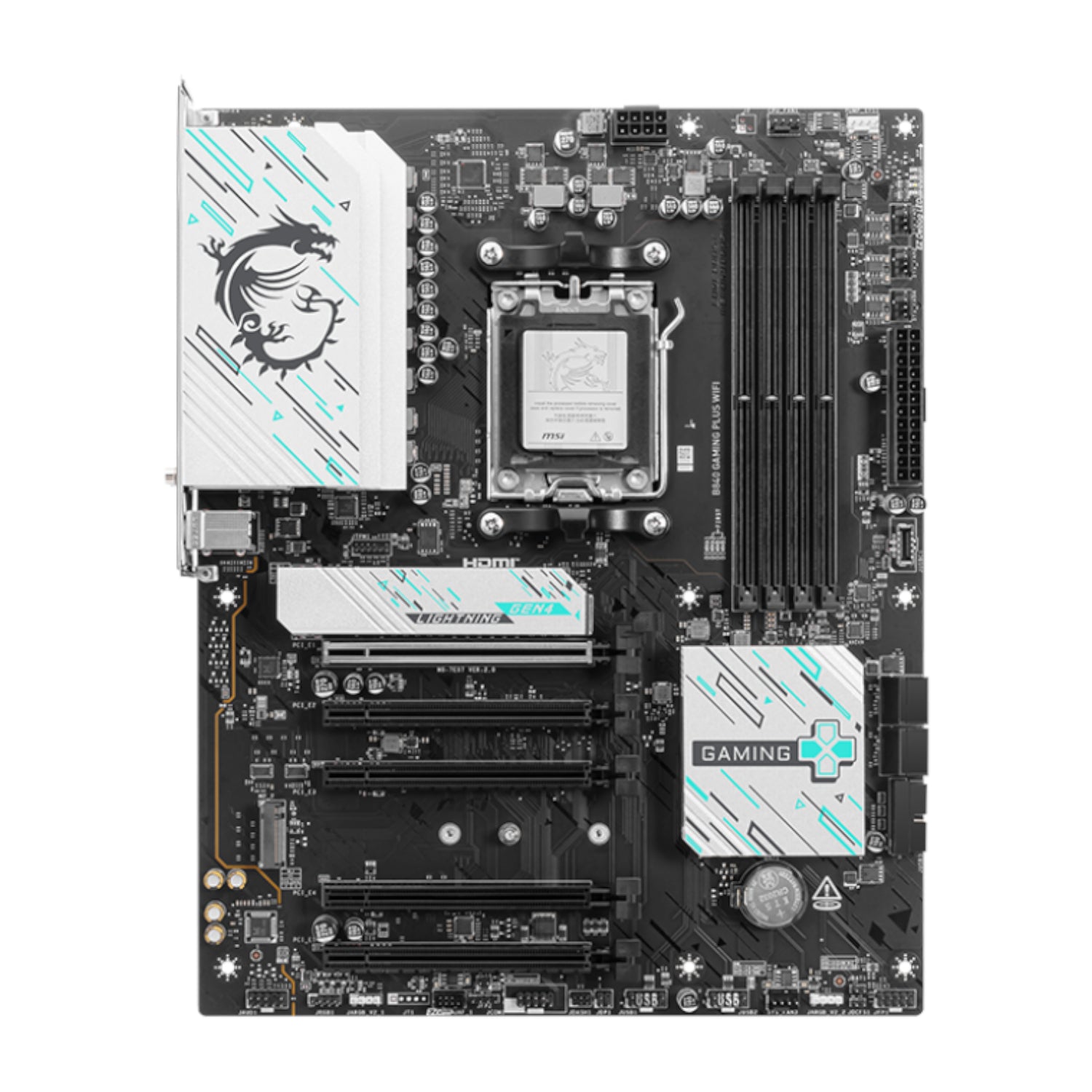 MSI B840 GAMING PLUS WIFI AM5 ATX Gaming Motherboard – image 2