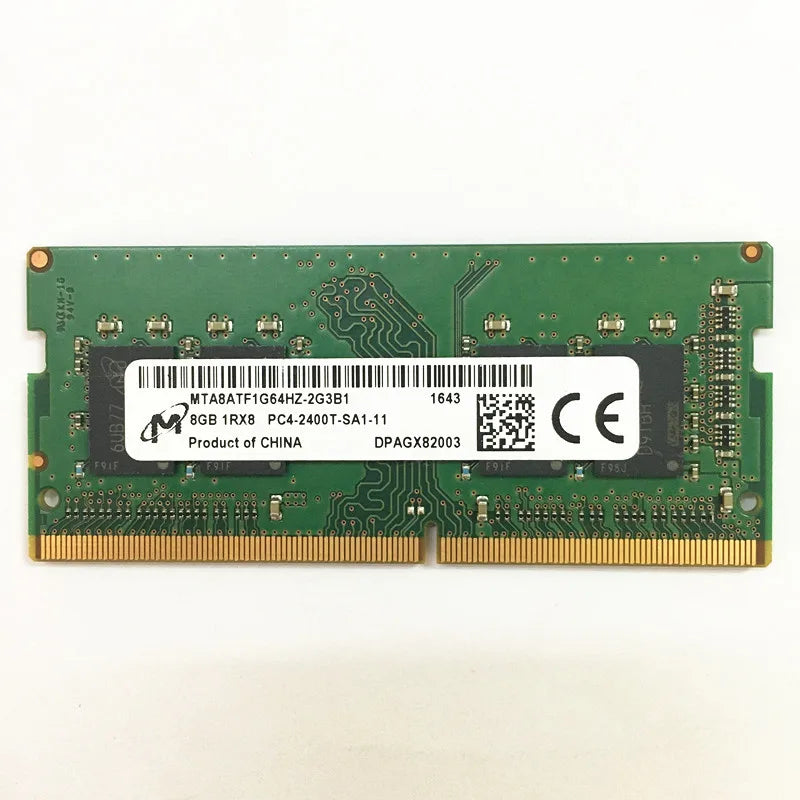 Laptop Memory DD4 8GB 1RX8 PC4-2400T SODIMM RAM