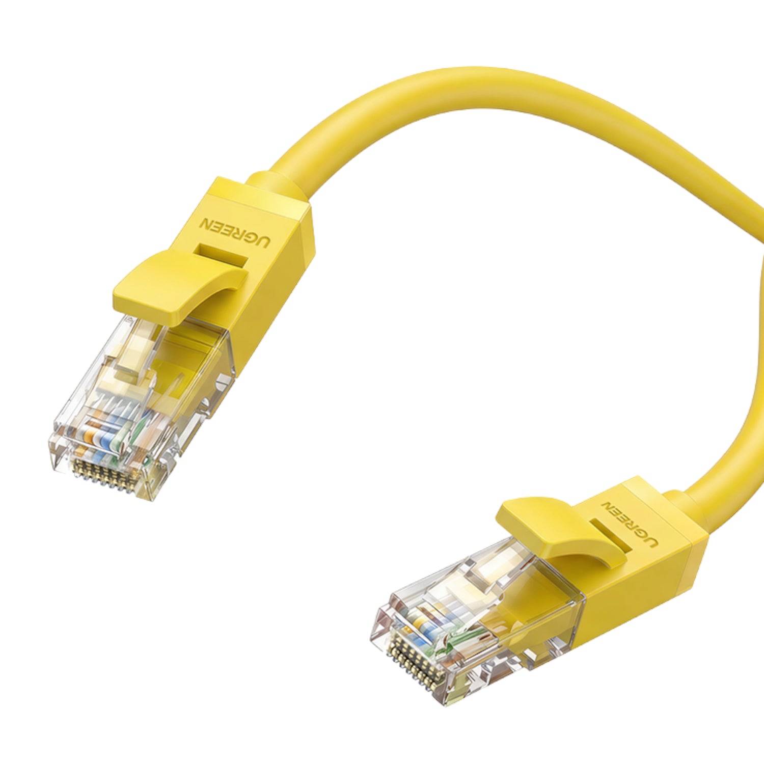 UGREEN RJ45 CAT6 2m LAN Network Cable – (1Gbps, 250MHz) – Yellow – image 2