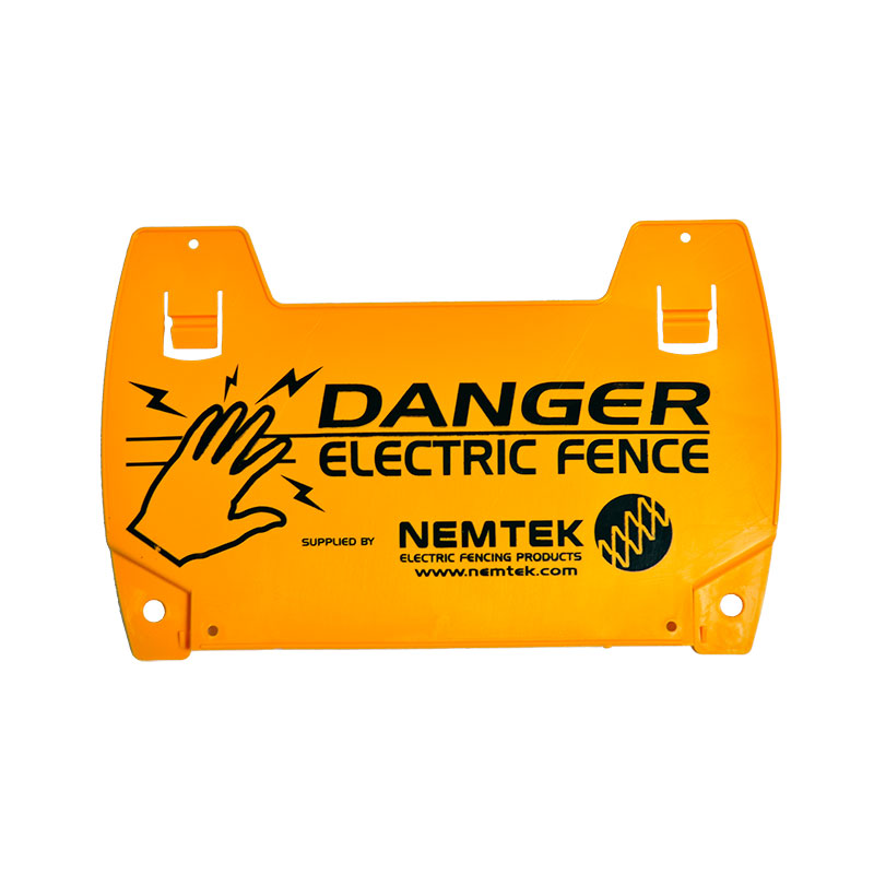 Custom Warning Sign (250 MOQ - Silk Screen)