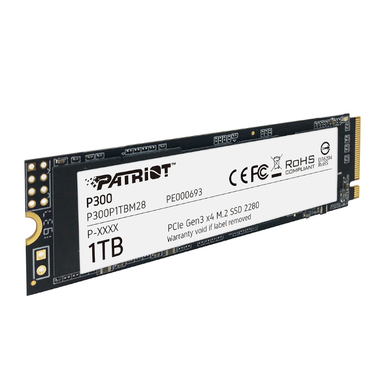 Patriot P300 1TB M.2 PCIe NVMe SSD – image 2