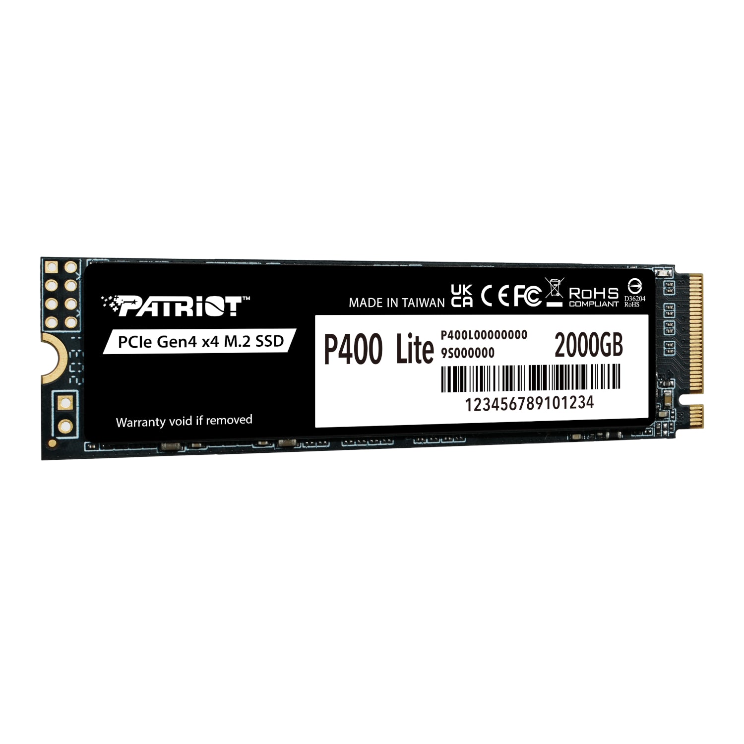 Patriot P400 Lite 2TB M.2 PCIe Gen 4 x4 NVMe SSD – image 2