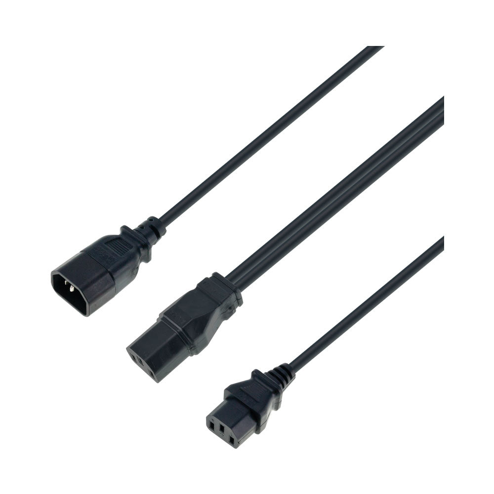 2.8M IEC MALE TO 2 HEADED IEC FEMALE KETTLE