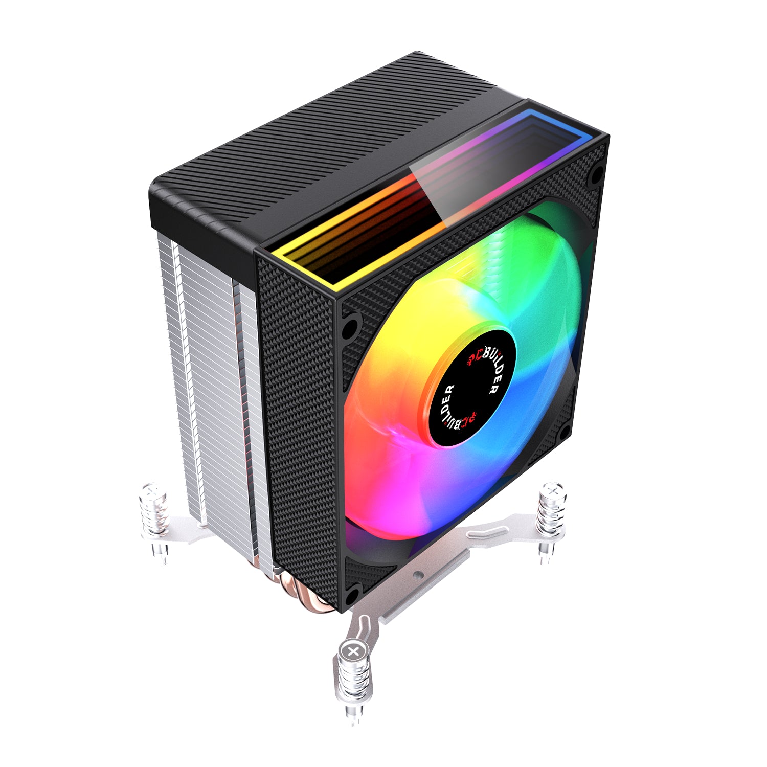 PCBuilder TYHPOON COOL 90mm Air CPU Cooler - Black – image 2