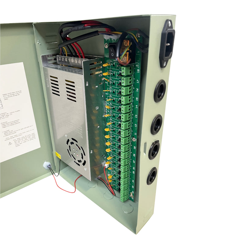 PD Power 18CH PSU 12V 25A PTC – image 2