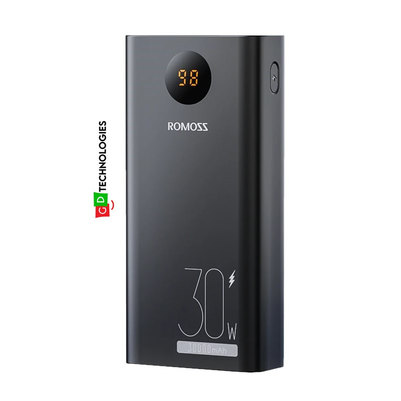 Romoss Power Bank Zeus 30000mAh 30w BK