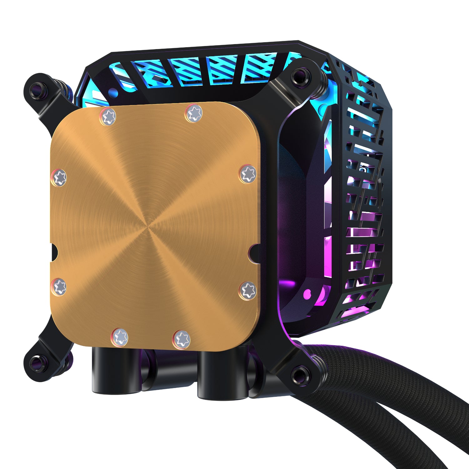 ASRock Phantom Gaming 360 LCD All-in-one Liquid CPU Cooler - Black – image 6