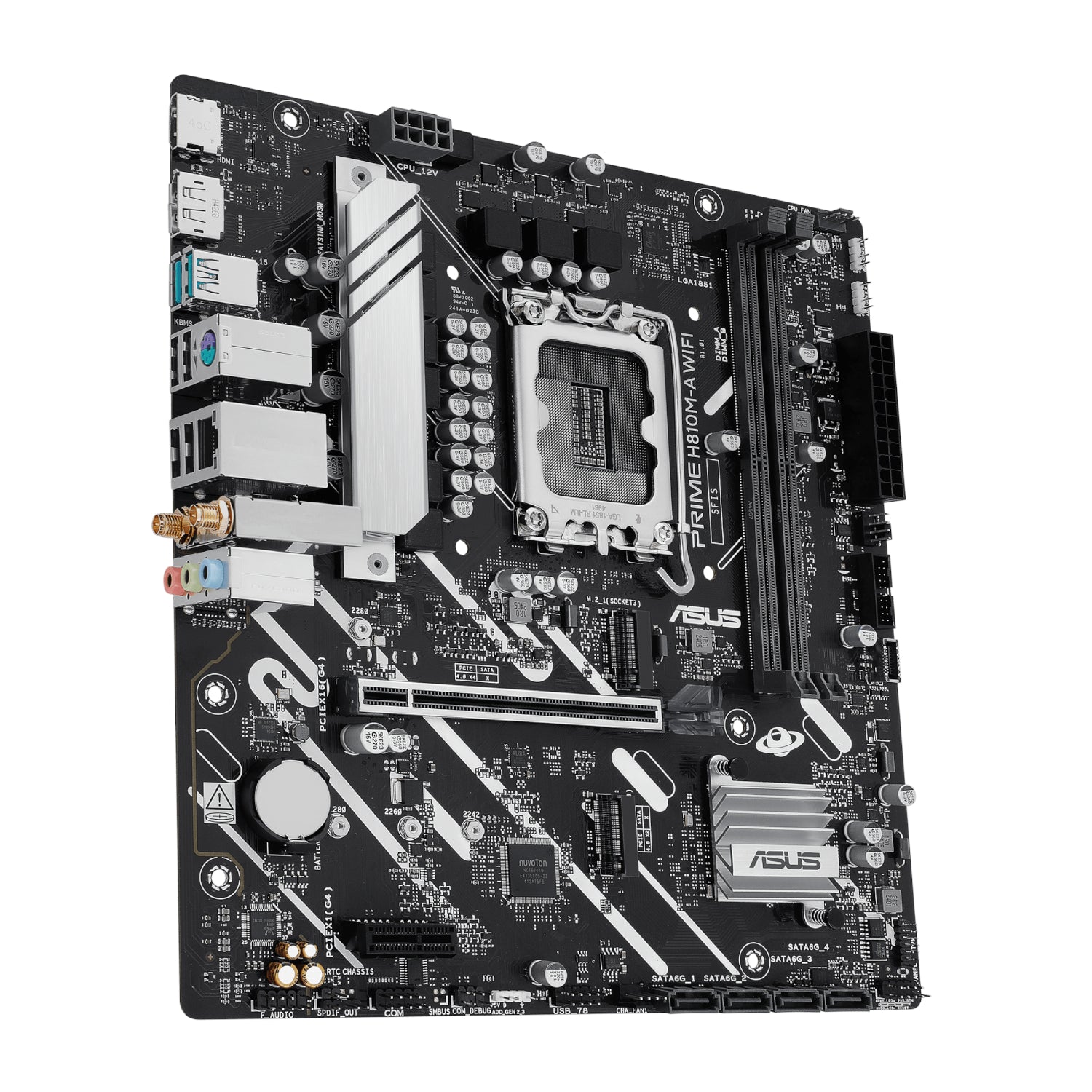 Asus PRIME H810M-A WIFI LGA1851 Micro ATX Motherboard – image 3