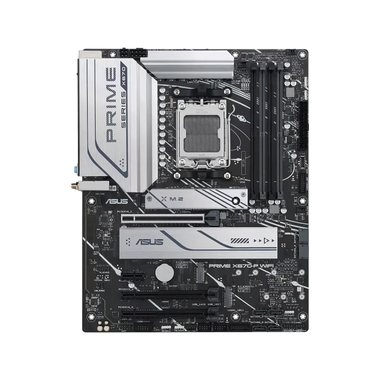 Asus AMD X670-P Ryzen AM5 ATX Prime Motherboard