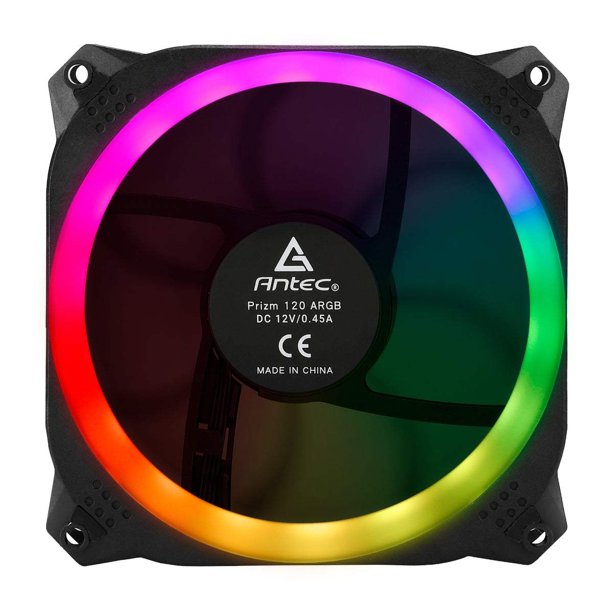 Antec Prizm 120 ARGB Case Fan 5 Pack + Controller - Black – image 4
