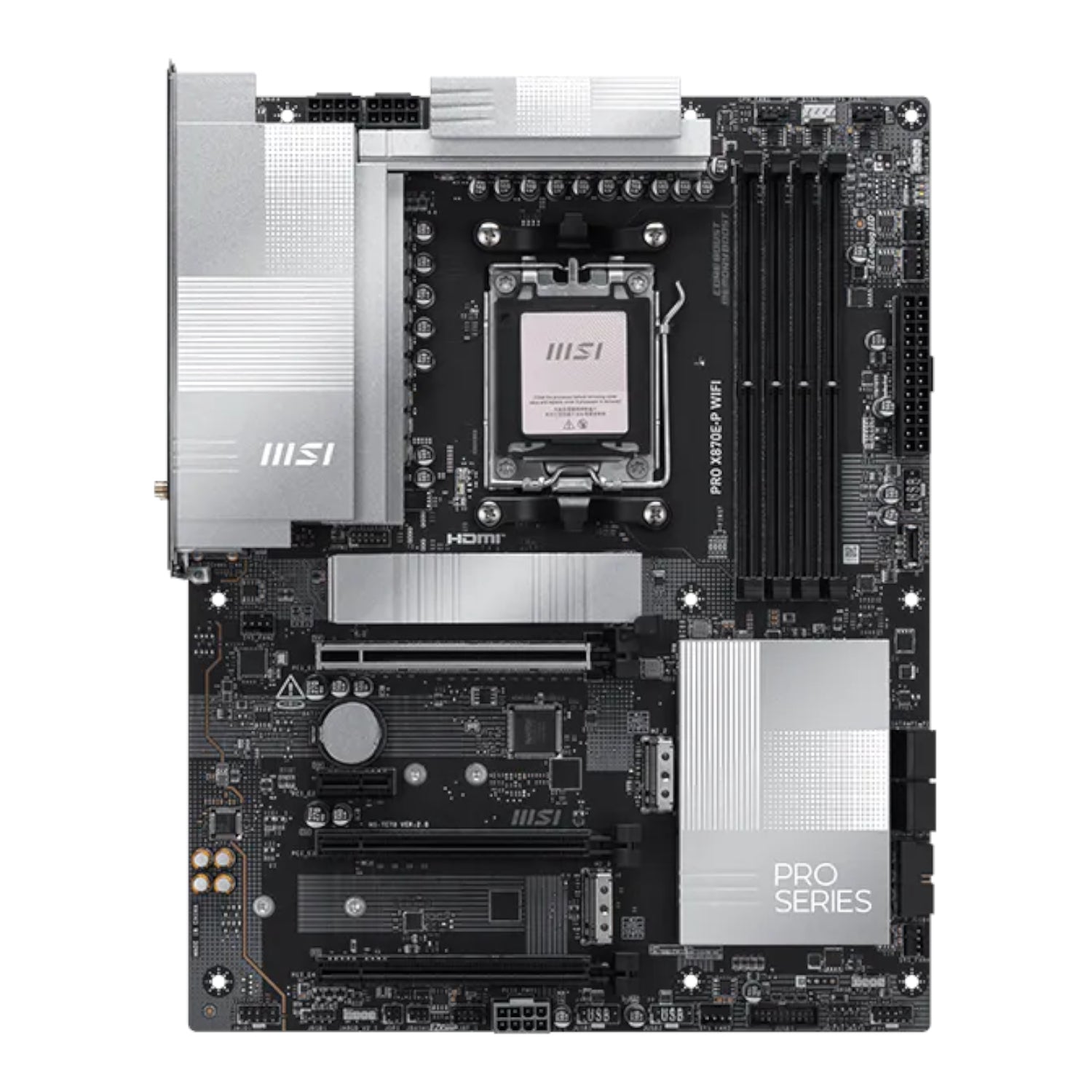 MSI PRO X870E-P WIFI AM5 ATX Motherboard – image 2